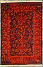 فرش ماشینی طرح بلوچی کد 2828