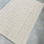فرش ماشینی طرح کرم کد 5122